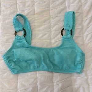 aqua bikini top